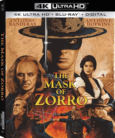 Estreno en UHD 4K de La Máscara del Zorro, con Antonio Banderas