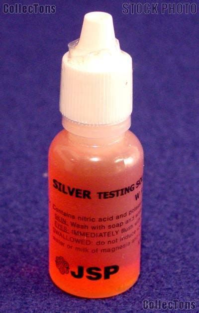 Silver Test Acids - Testing Solution for Silver - $4.49