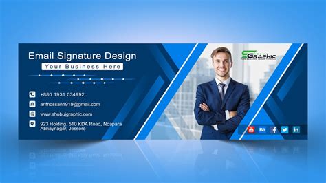 Best Corporate email signature template - YouTube