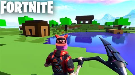 MINECRAFT IN FORTNITE CREATIVE (CODES IN DESCRIPTION) DEATHMATCH FFA MAP - YouTube