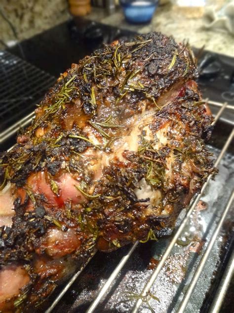 Scrumpdillyicious: Roast Leg of Lamb with Greek-Style Marinade