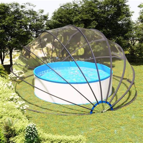 ZNTS Pool Dome 550x275 cm 92798 in 2021 | Above ground swimming pools ...