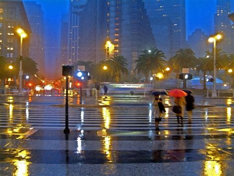 San Francisco Rain - by Thomas Hawk | Rain photo, City rain, Dancing in ...