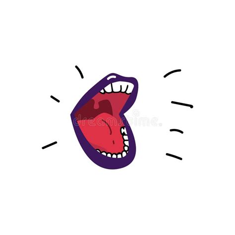 Singing Mouth Stock Illustrations – 1,227 Singing Mouth Stock Illustrations, Vectors & Clipart ...