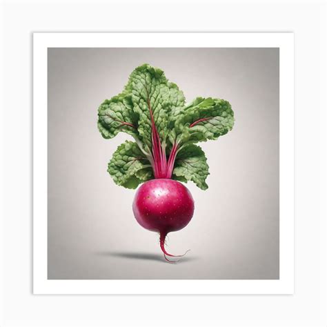 Beet logo 11 Art Print by Pat4U - Fy