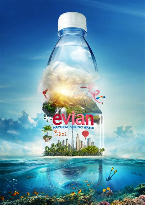 Evian on Behance