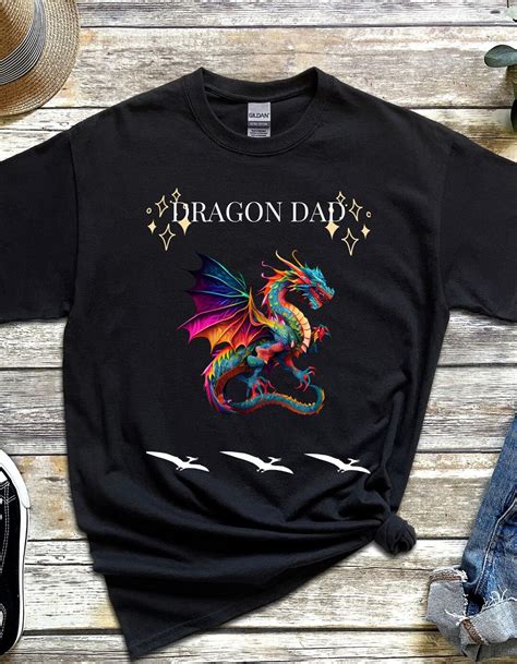 Dragon Print T-shirt, Dragon Tee, T-shirt for Men, T-shirt for Women ...