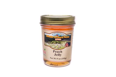 Peach Jelly - 9 oz - Hillside Orchard Farms