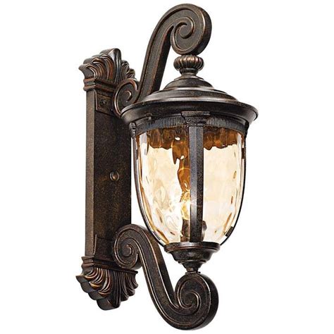 Bellagio 24" High Bronze Dual Scroll Arm Outdoor Wall Light - #40276 | Lamps Plus | Outdoor wall ...