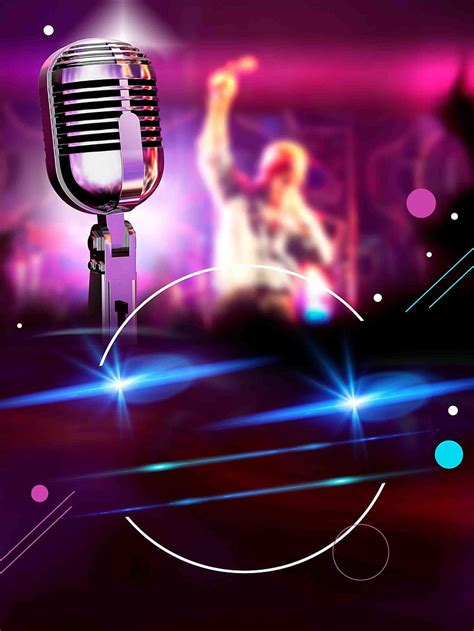 A Cool Red Bar Karaoke Party Corporate Events Microphone in, microphone 3d HD phone wallpaper ...