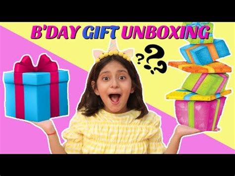 my miss anand - YouTube | Unboxing, Birthday gifts, Birthday