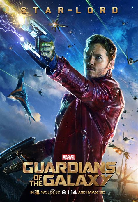 Guardians of the Galaxy Star-Lord Featurette and 2 New Character Posters