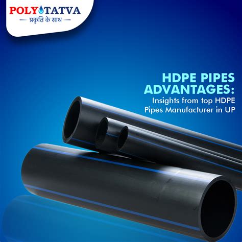 Benefits of using HDPE pipes in various applications