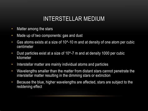 PPT - Interstellar medium PowerPoint Presentation, free download - ID ...