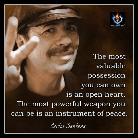 Music for the Soul | Rock and roll quotes, Carlos santana, Santana