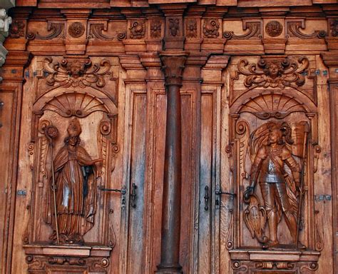 Lucerne Cathedral - Front Door | Intricately carved front ma… | Flickr