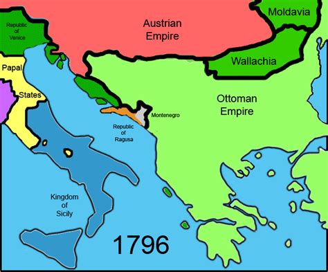 Modern political history of the Balkans from 1796 onwards [744x618 ...