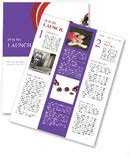Ladybirds Newsletter Template & Design ID 0000016450 - SmileTemplates.com