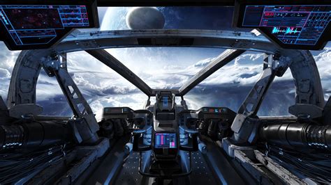 Spaceship Cockpit Wallpapers - Top Free Spaceship Cockpit Backgrounds ...