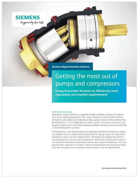 Hydraulic Pump Simulation with Simcenter Amesim | Bsim Engineering