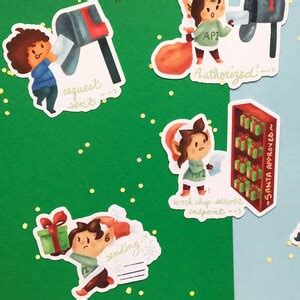 Christmas API Sticker Pack Computer Science Funny Stickers Holidays Programmer Laptop Gifts ...