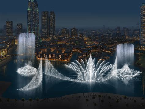 Dubai Mall - Burj Khalifa - Bollywood Dancing Fountains - Salman Gul