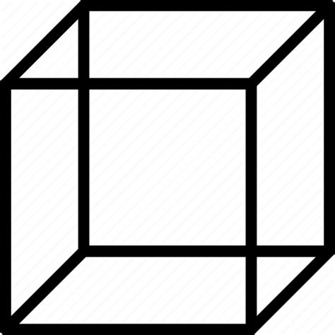 Cube, drawing, form, geometry, shape icon - Download on Iconfinder