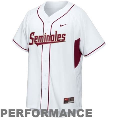 Nike Florida State Seminoles (FSU) Youth Replica Baseball Dri-FIT ...