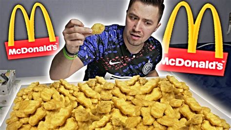 260 CHICKEN McNuggets CHALLENGE 😛 😛 - YouTube