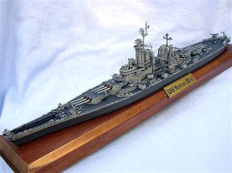 MONTANA CLASS BATTLESHIP USS MONTANA | Warship model, Battleship ...