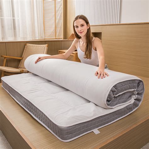 Buy Futon Mattress, Padded Japanese Floor Mattress Quilted Bed Mattress ...