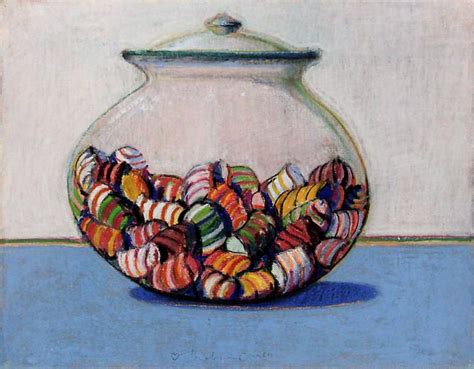 Glassed Candy, 1969 - Wayne Thiebaud - WikiArt.org