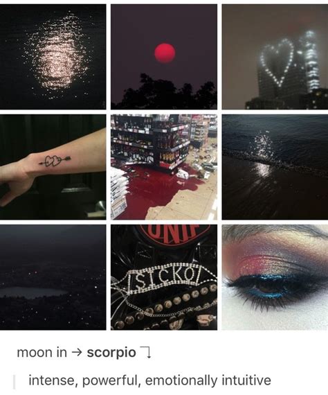 Moon in Scorpio | Scorpio moon, Astrology, Scorpio