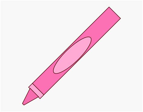 Color Clipart Crayon - Clip Art Pink Crayon, HD Png Download ...