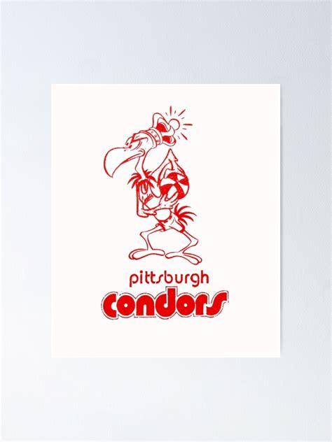 "Pittsburgh Condors American Basketball Association Vintage Logo" Poster for Sale by kdpearce1 ...