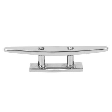 Boat Cleat, Marine Cleat 5 Inch Silver For Yachts For Modern Ships For ...