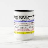 Funny Personalized Rx LABEL - Prescription Coffee Mug | Zazzle