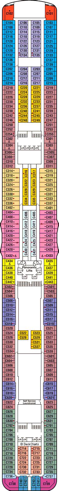 Royal Princess Deck Plans, Ship Layout & Staterooms - Cruise Critic