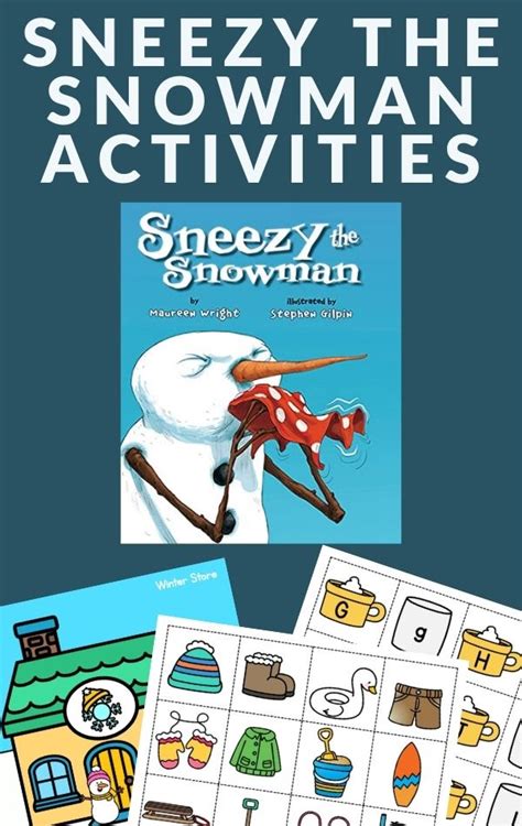 Sneezy the Snowman Activities