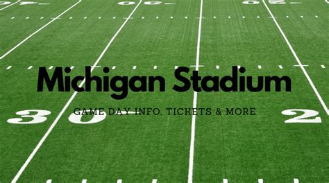 Michigan Stadium Capacity - The Big House Capacity