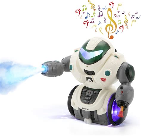 Amazon.com: FLYINTOYS Kid Robot Toys for Boys Girls,Dancing Singing ...