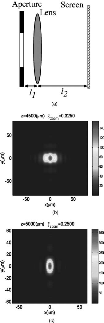 Fresnel diffraction patterns of different zoom factors at different... | Download Scientific Diagram