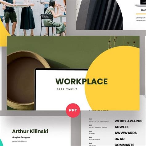 Workplace Corporate PowerPoint Template