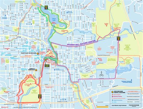 Rochester (Minnesota) tourist map - Ontheworldmap.com