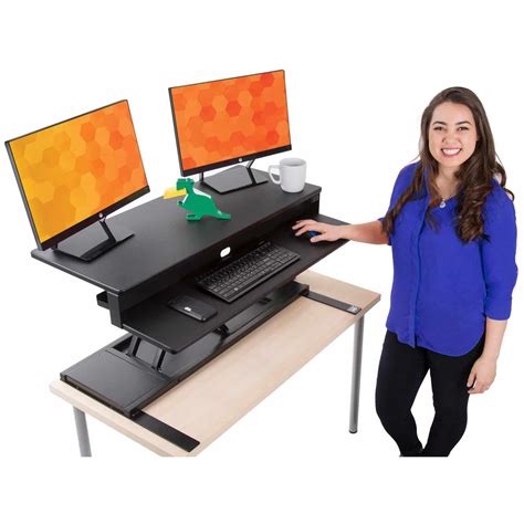 Flexpro Power 40 Inch Electric Standing Desk | Electric Height ...