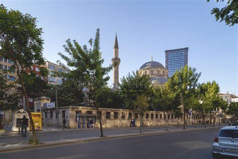 Sisli Mosque Under Snow, Sisli District of Istanbul, Turkey Editorial ...