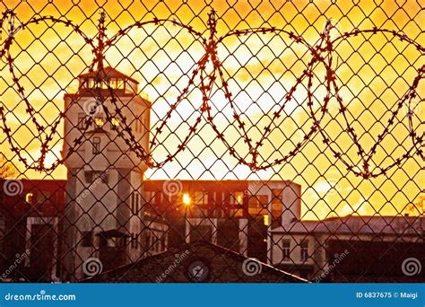 Prison Yard Royalty Free Stock Photo - Image: 6837675