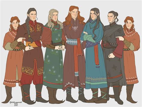 Sons Of Feanor by chillyravenart on DeviantArt