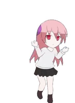 Anime girl dancing gif transparent - zoomselling