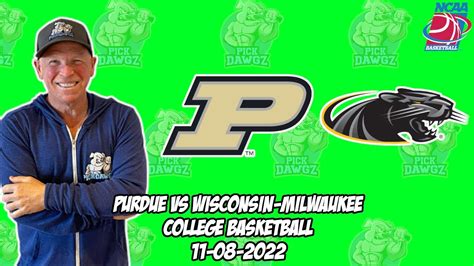 Purdue vs Milwaukee 11/8/22 College Basketball Free Pick CBB Betting Tips | NCAAB Picks - Win ...